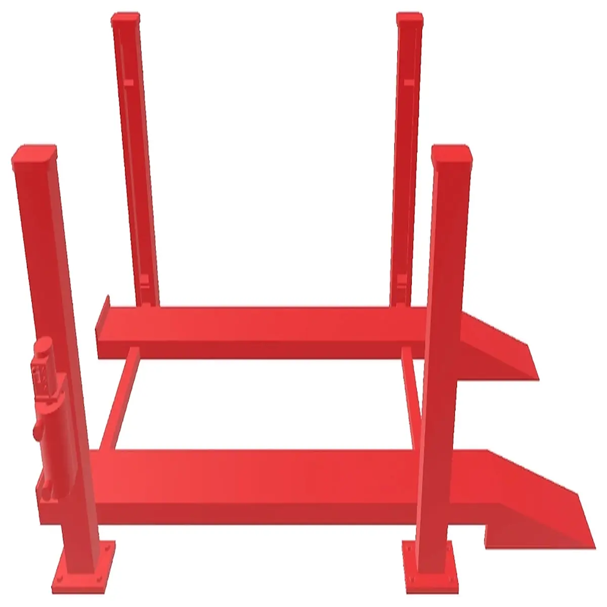 Vehicle Lift 124 Ratio 4 Pillar Lifting Equipment Industrial Lifting Parts Ascending Platform Accessories