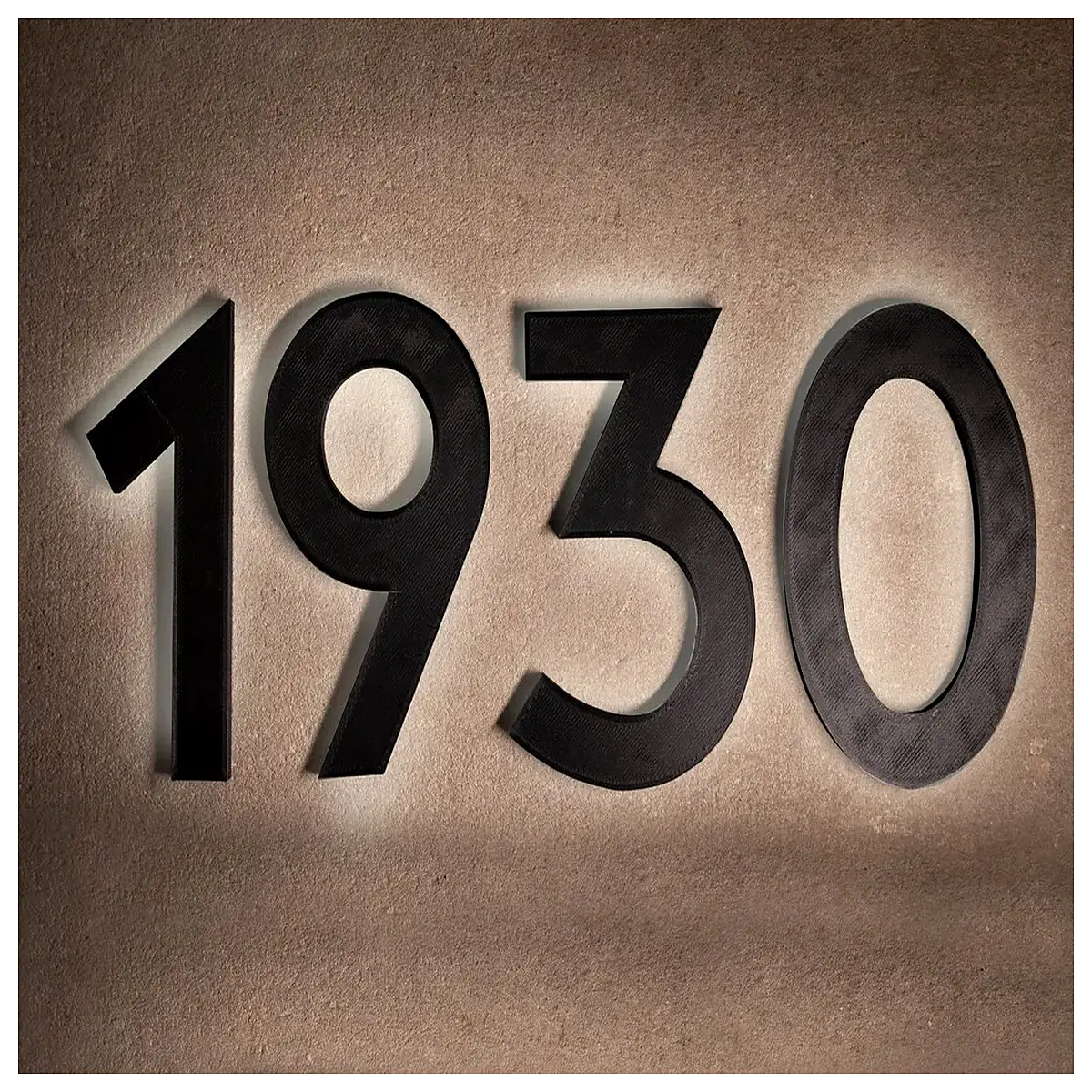 Door Number Plate Wall Mounting Building Identifier Floor Sign Apartment Number Indoor Outdoor Decoration Wall Decal Residential Building Commercial S