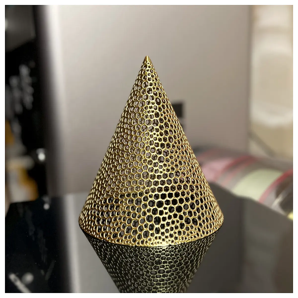 Voronoi Party Hat Multi Functional Cone Hat Party Decoration Geometric Shape Event Supplies Decorative Accessory
