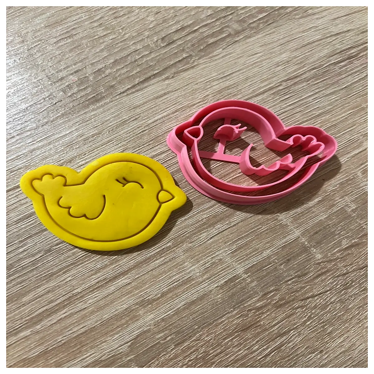 Easter Cookie Molds Bird Shape Create adorable Easter decorations kids baking toys cookie cutters