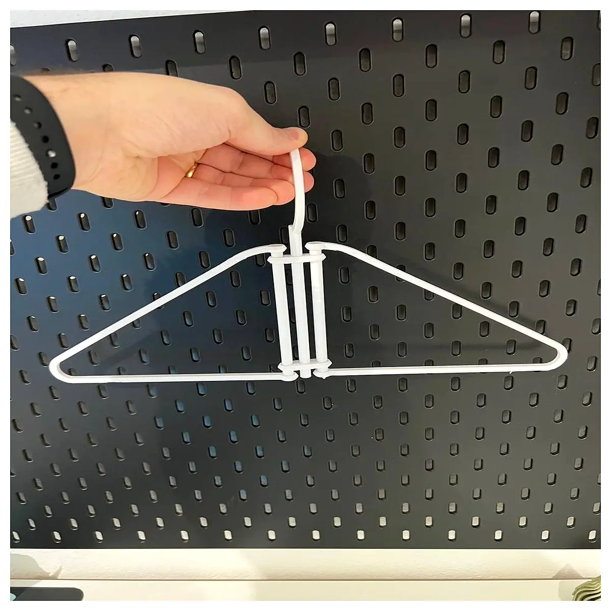 Collapsible Clothes Hanger Space Saving Hanger Clothing Organizer Storage Solution Easy Folding Home Apparel Accessories