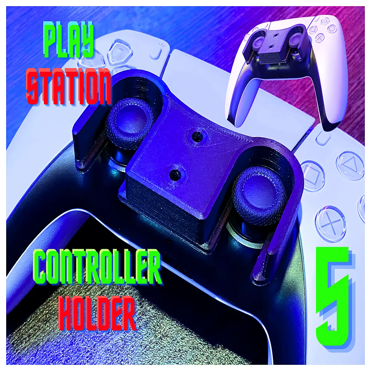 PS5 Controller Stand Game Controller Phone Stand Gaming Accessories Grip Stand Stable Support Gamer Essential