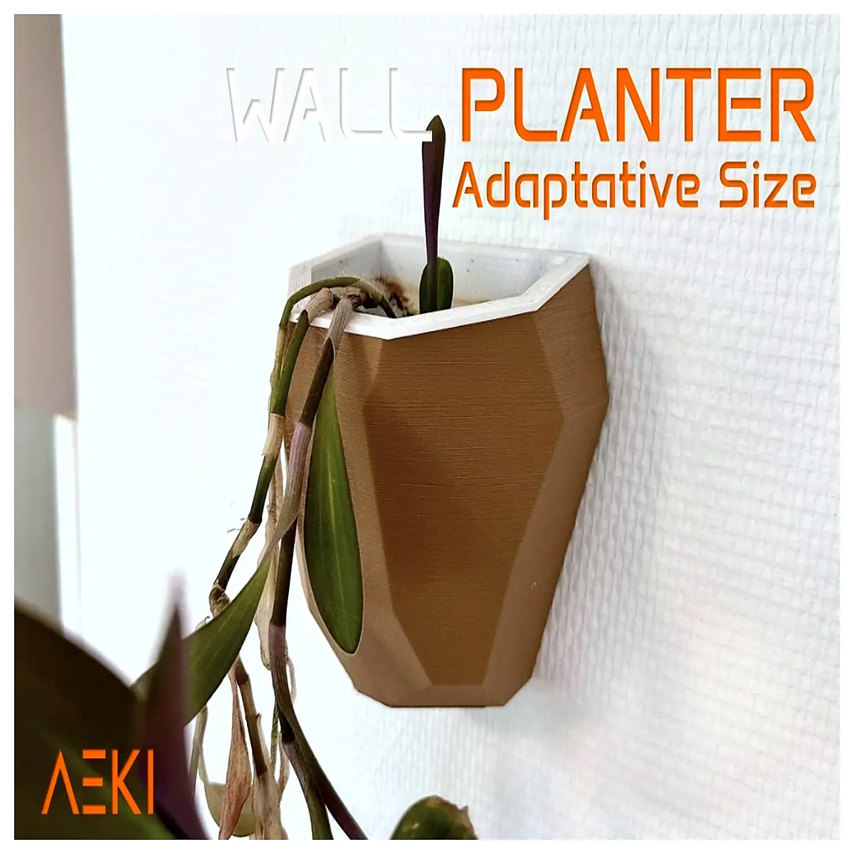 Parametric Wall Planters Wall Mounted Pots Indoor Garden Vertical Greenery Plant Care Systems Garden Accessories