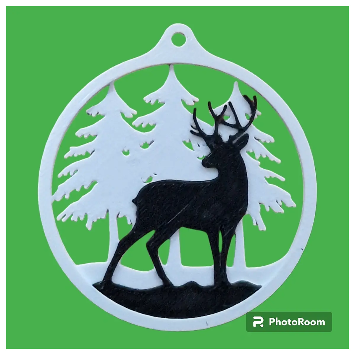 Christmas Deer Decoration Christmas Tree Ornament Festive Decoration Holiday Gift Deer Antler Decor Festive Atmosphere