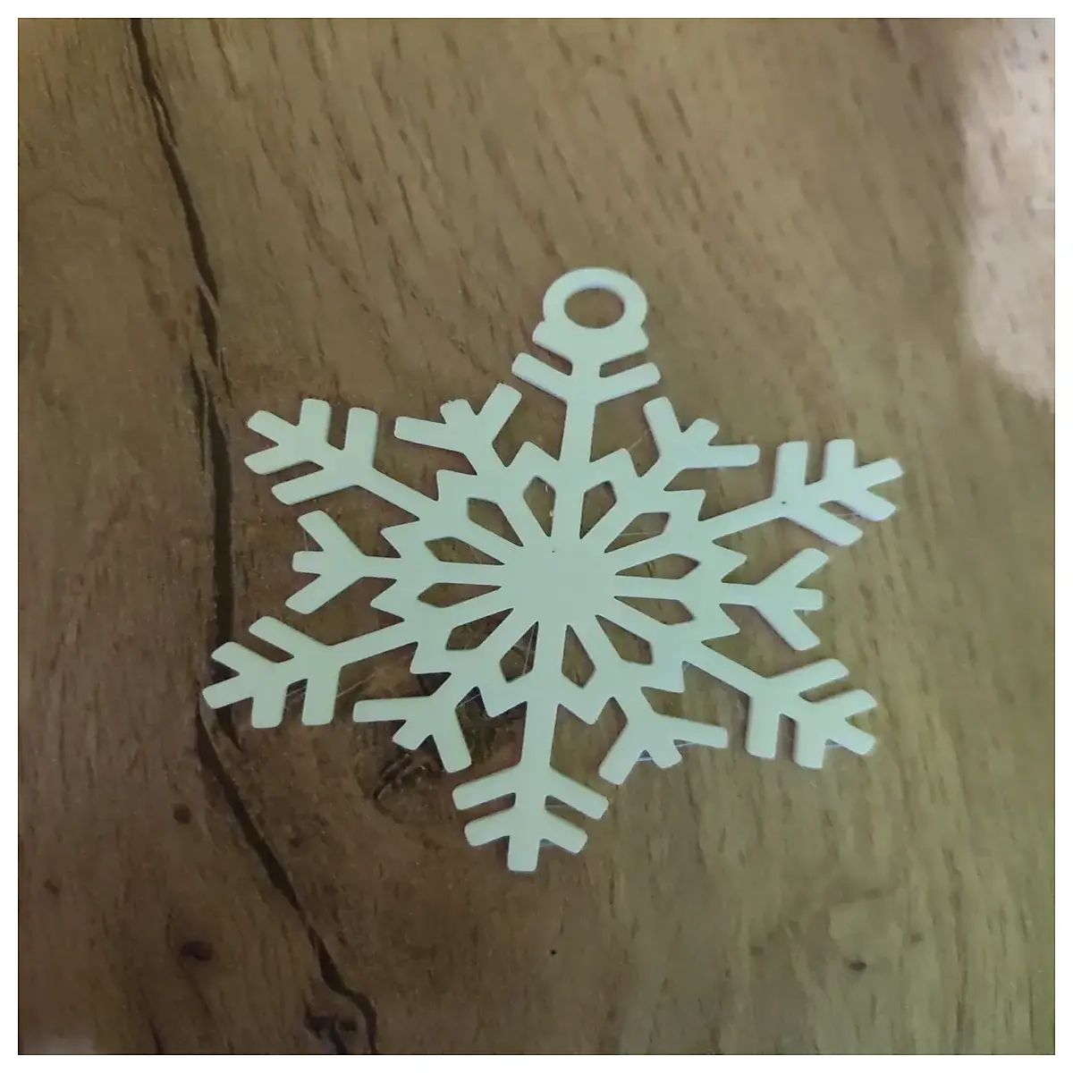 4 piece snowflake ornaments for christmas tree decoration winter holiday party supplies hanging baubles