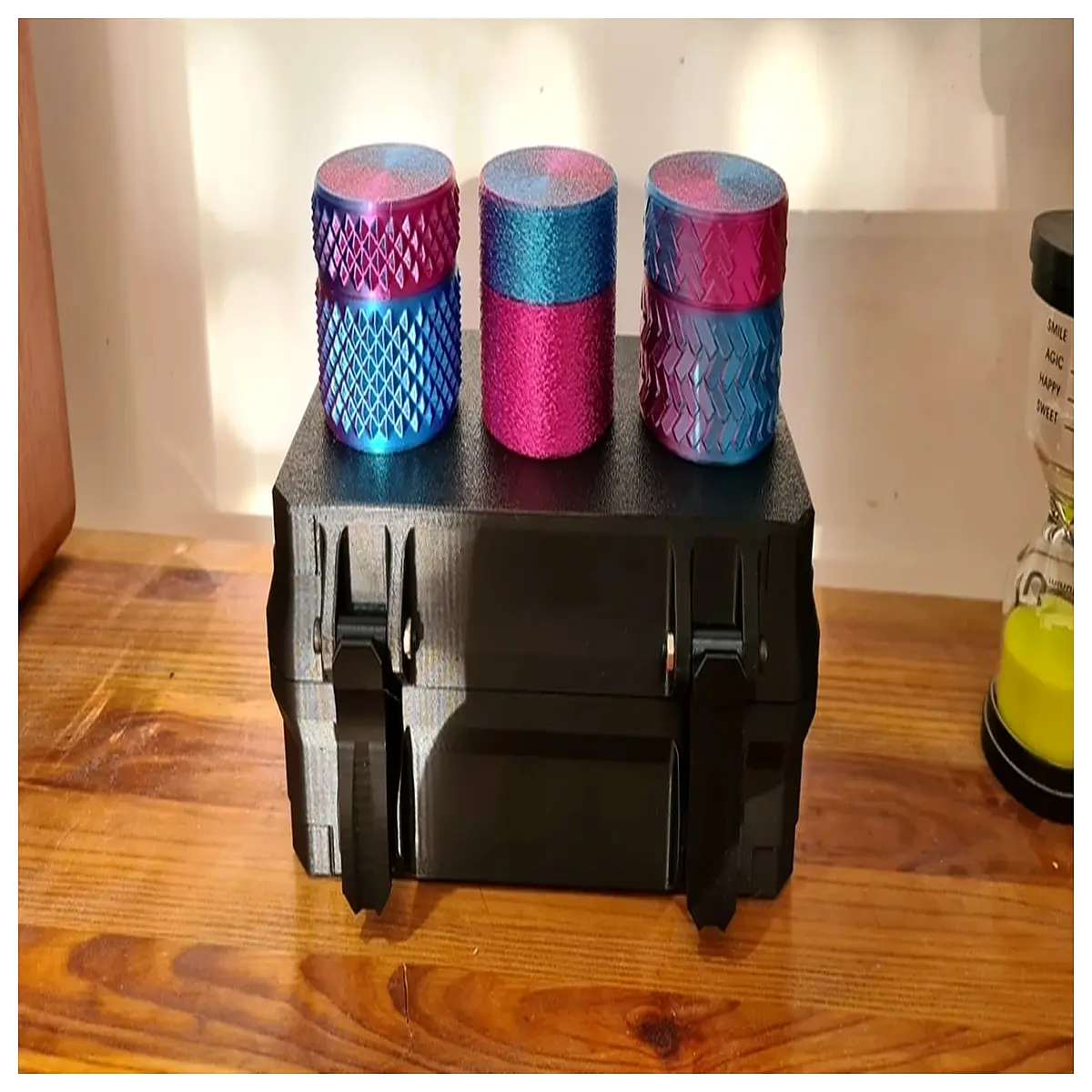 Threaded Cap Cylinder Container Seal Cap Cover Accessories Threaded Cap Parts