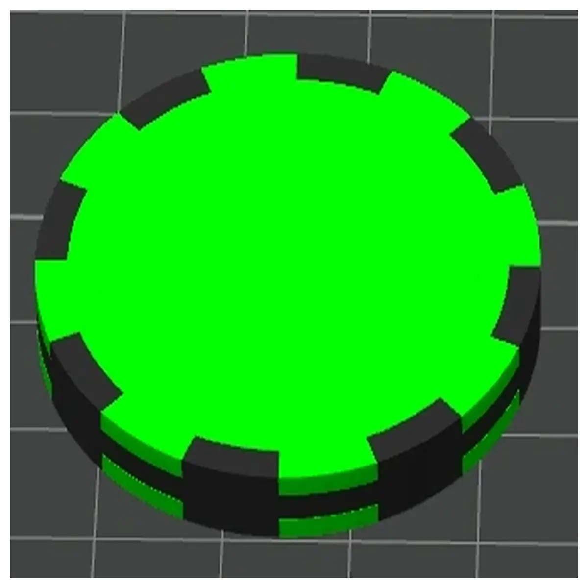 Poker Chips Blank Miniature Course Markers Club Markers Green For Practice Course Decoration Lover Gifts Course Accessories