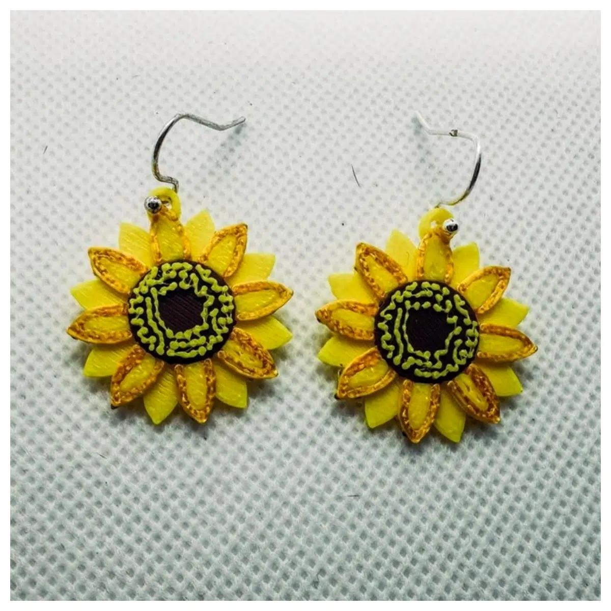 Sunflower Earrings Women s Floral Earring Yellow Sunflower Stud Earrings Party Decoration Girlfriend Best Friend