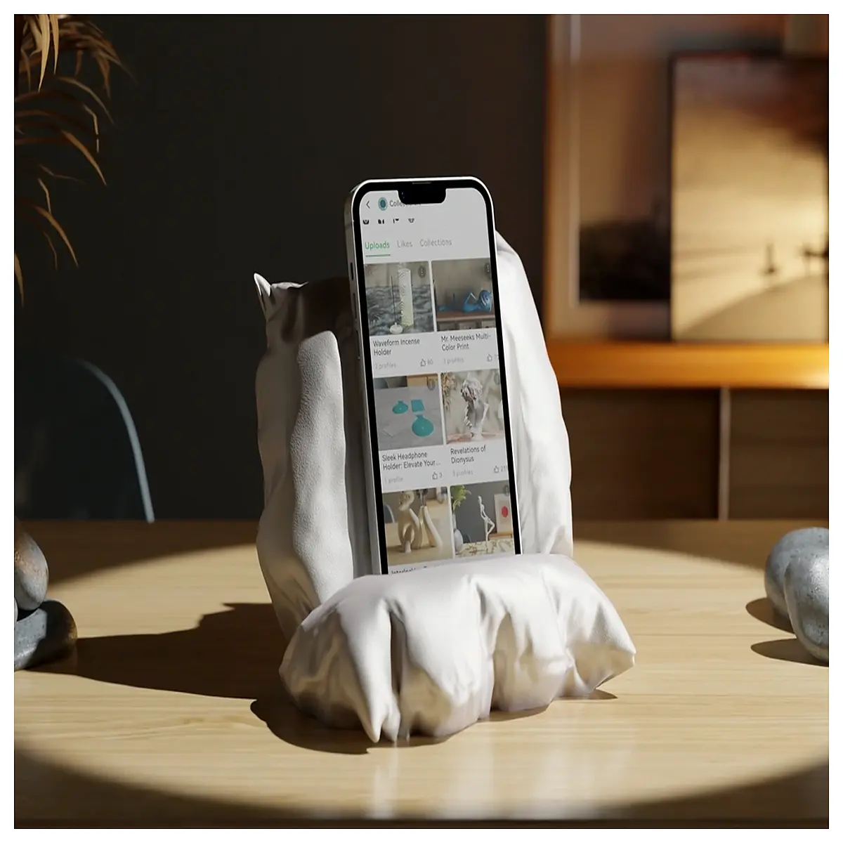 Phone Stand Comfortable Pillow Stand Mobile Phone Holder Accessory Support Bracket Stand for Watching Videos