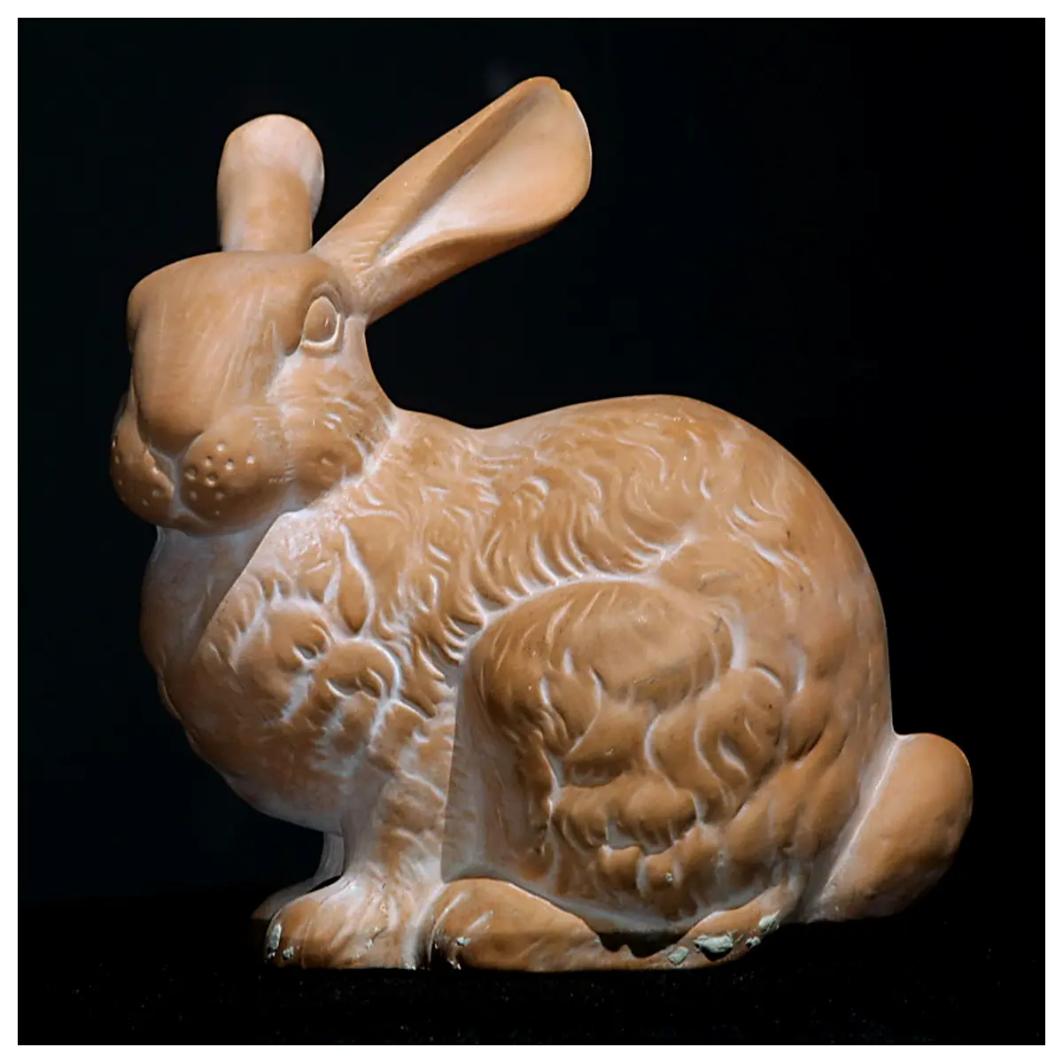 stanford bunny stl download printable rabbit figurine for resin printing low poly animal sculpture educational biology prop