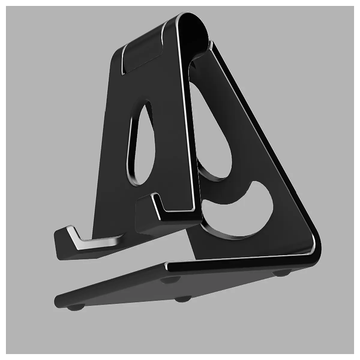 adjustable phone holder for desk tablet mini portable foldable travel grip non slip base universal mobile accessory