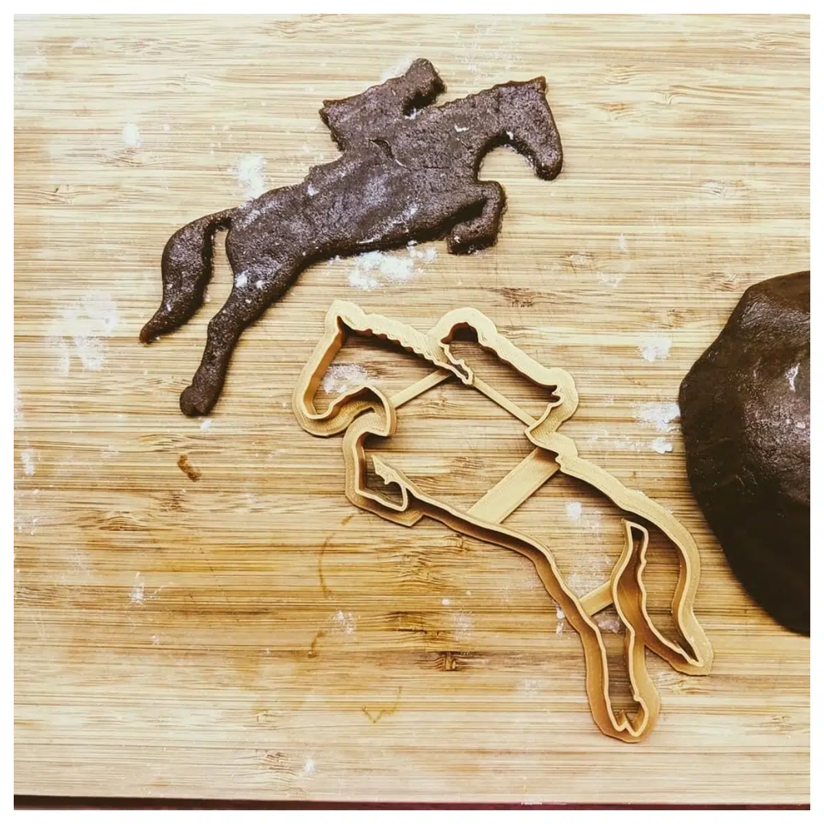 Leaping Horse Cookie Cutter Fun Kids Baking Tool Create Cute Cookies Party Decorations Silicone