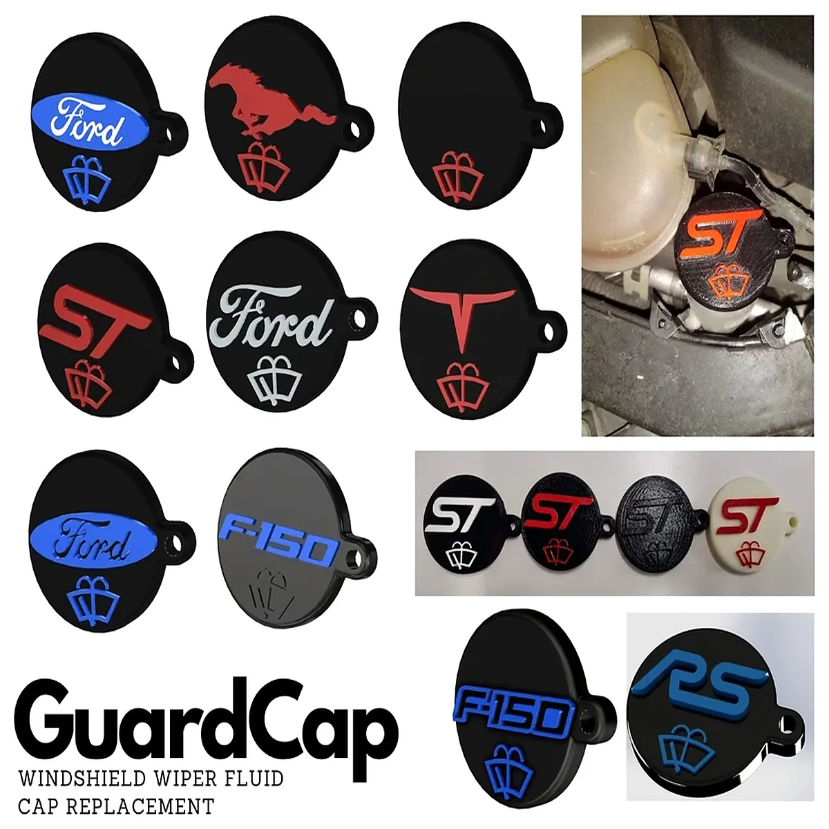 GuardCap Wiper Cover Replacement Liquid Wiper Cover Car Glass Cleaner Wiper Blade Accessories Vehicle Maintenance