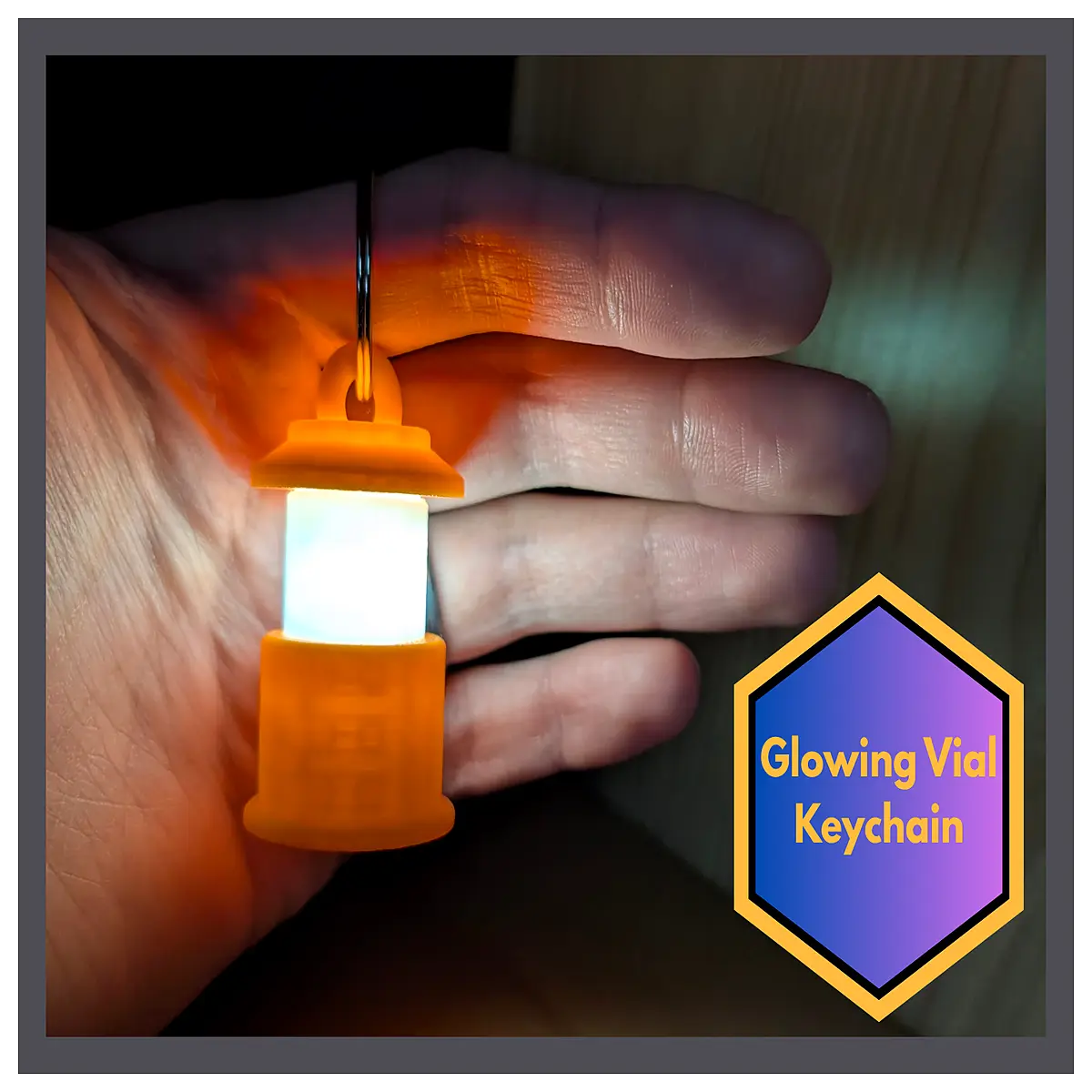 Rotary Camping Keychain Outdoor Lighting Portable Night Camp Emergency Mini