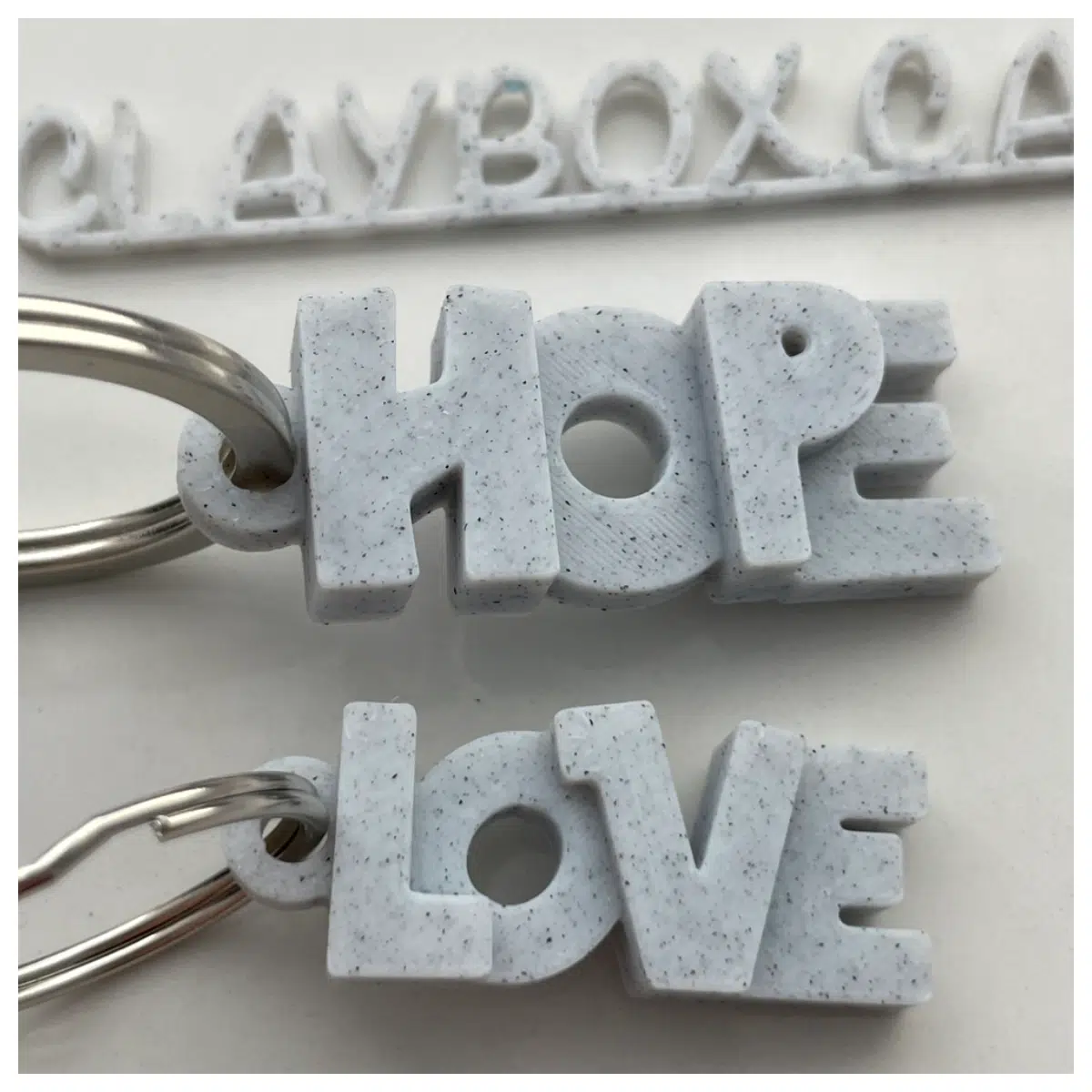 Motivational Letter Charm Inspirational Words Spirit Encouragement Memorial Gift Letter Jewelry Lucky Charm Motivation Card Creative Keychain