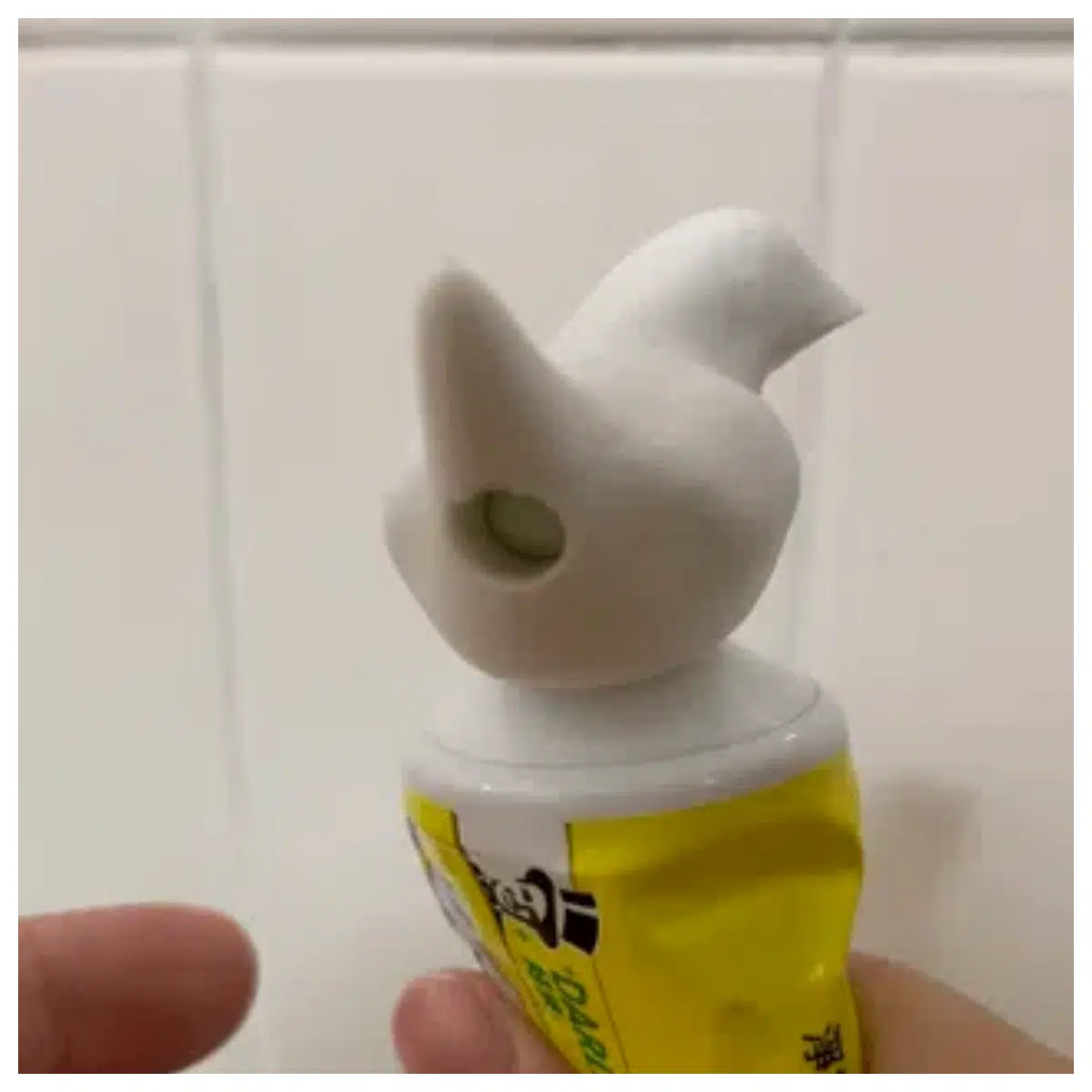 white finch toothpaste cap replacement spare parts for tube sealing
