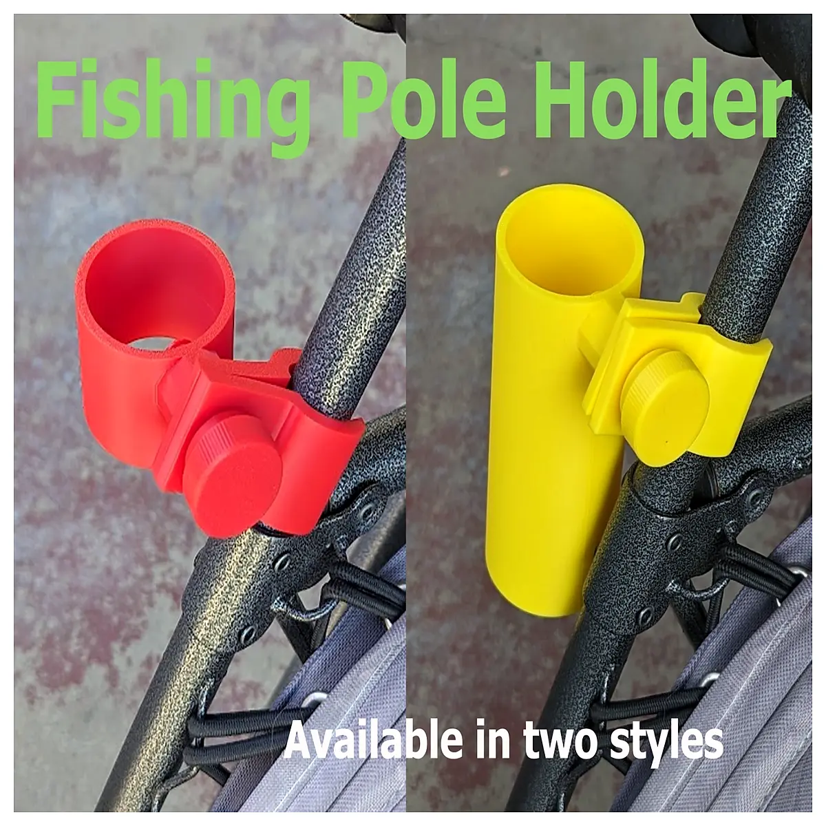 Folding Chair Fishing Rod Holder Bracket Fishing Accessory Outdoor Activity Support Fishing Tool Easy Install