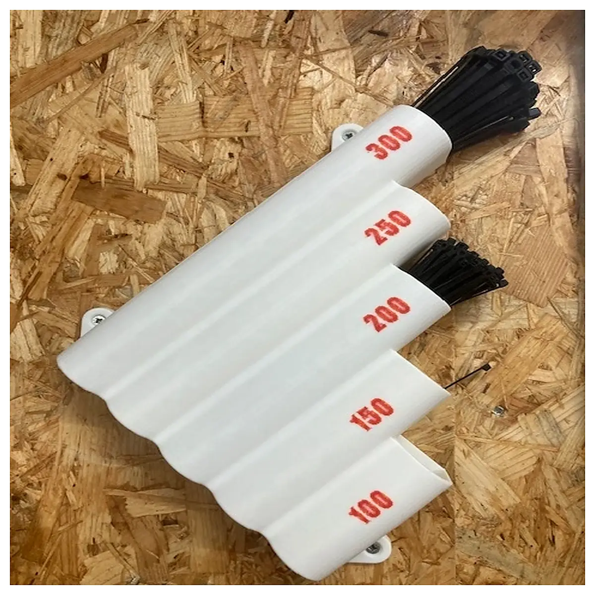 duty zip ties with built in organizer pouch for cable management wire bundling and travel storage