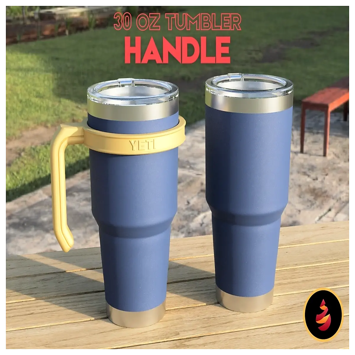 30oz Water Bottle Grip Replacement Handle Comfortable Non Slip Bottle Accessory Sports Fitness Outdoor