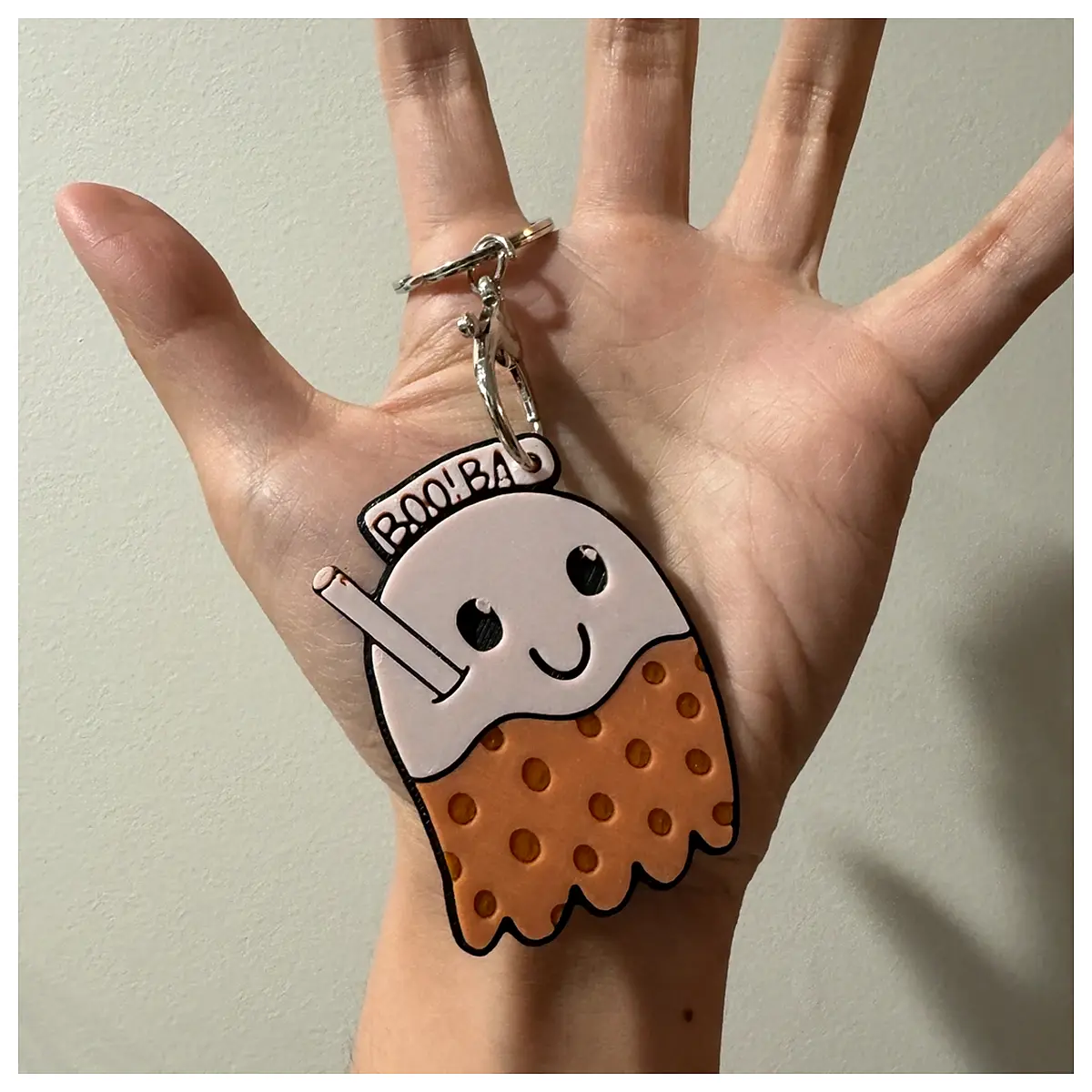 BooBa Milk Tea Keychains Tea Accessories Tea Merchandise Keychain Trendy Gift for Tea Lovers