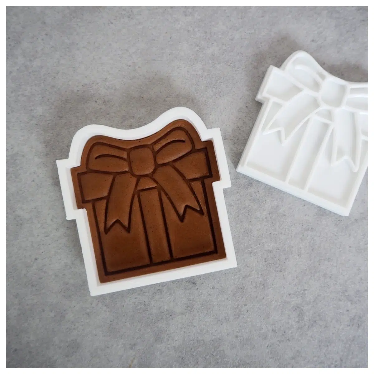 christmas cookie cutters set holiday baking stamps gingerbread man shapes