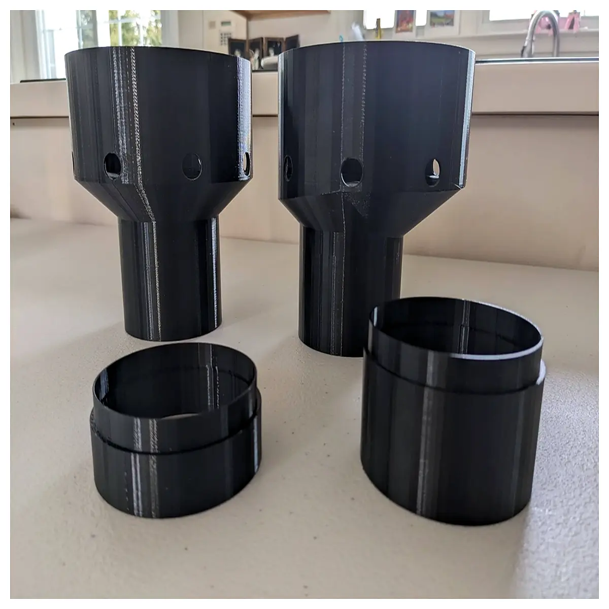 Large 64oz Water Bottle Car Cup Holder Adapter Wide Fit Universal Vehicle Water Bottle Spill Proof