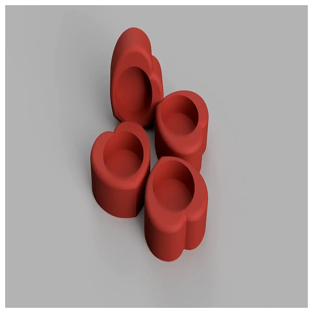 Shaped Candle Holder Romantic Couple Wedding Decoration Tabletop Candle Stand Candle Holder Mood Lighting