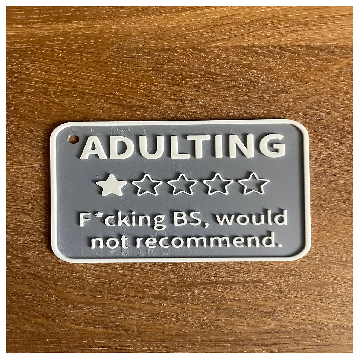 Funny Keychain Adulting Gift Idea Funny Novelty Keyring Gag Gift Best Friend Birthday Present