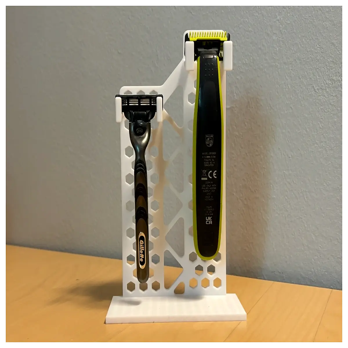 Shaving Holder Stand for One Blade Accessories Shaving Storage Solution