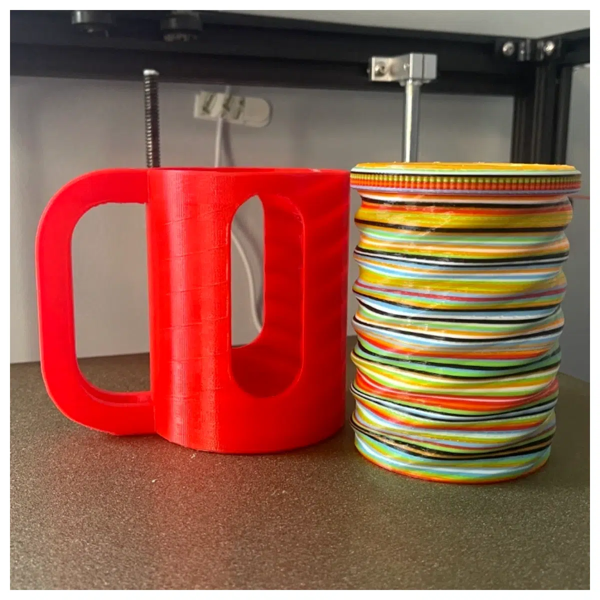 Warp Can Cup 355ml Creative Rotating Cup Desk Gift Office Drinkware Gift Set