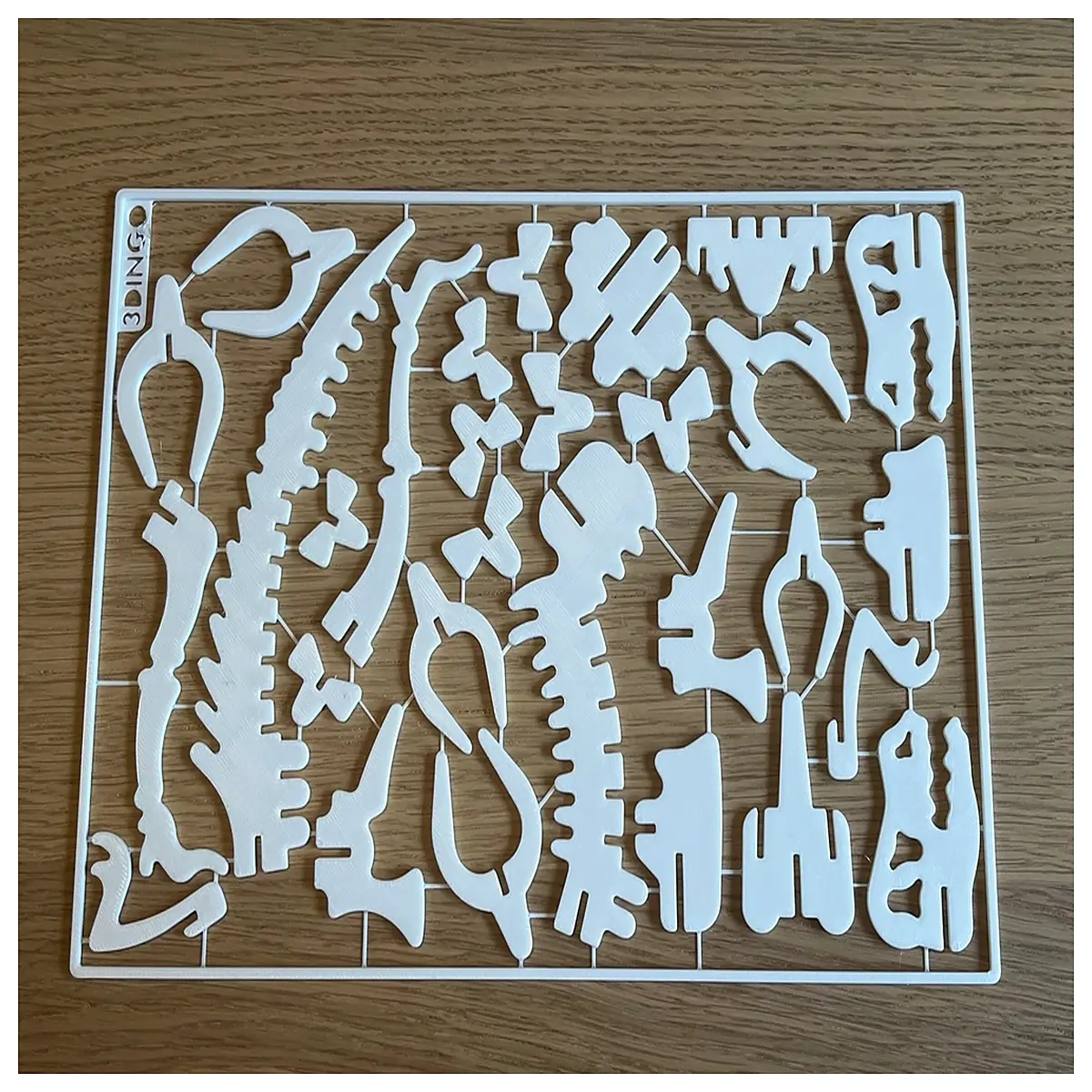 Triceratops 3D Puzzle Set Dinosaur Model Toy Kids Brain Teaser Family Entertainment Puzzle Game 29