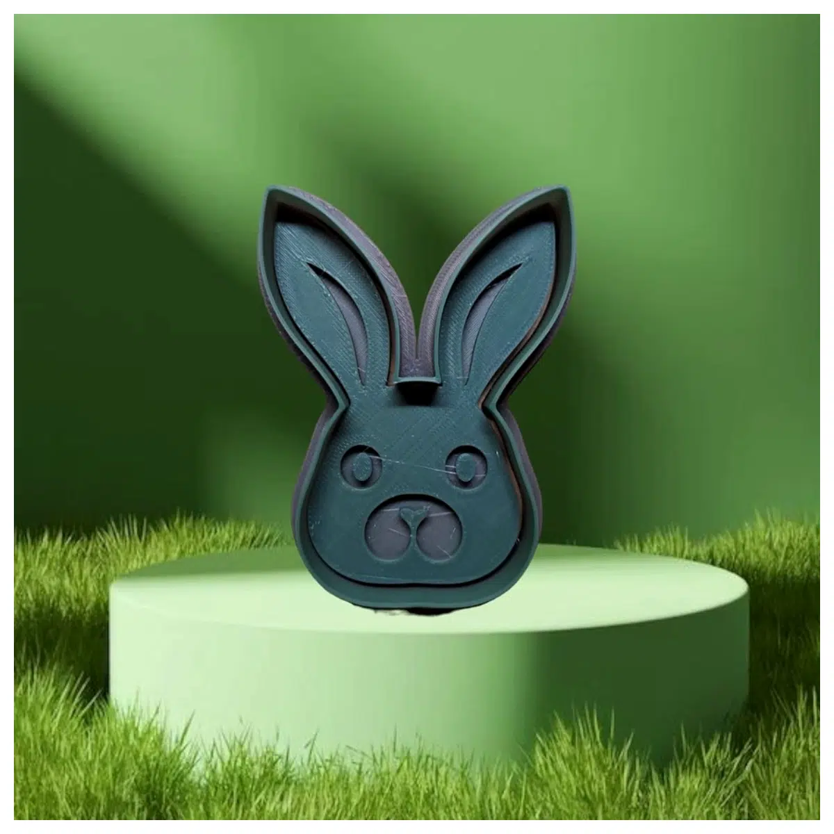 Easter Bunny Cookie Molds Stamps Cute Shapes DIY Baking Decor Easter Gift Kids Toy