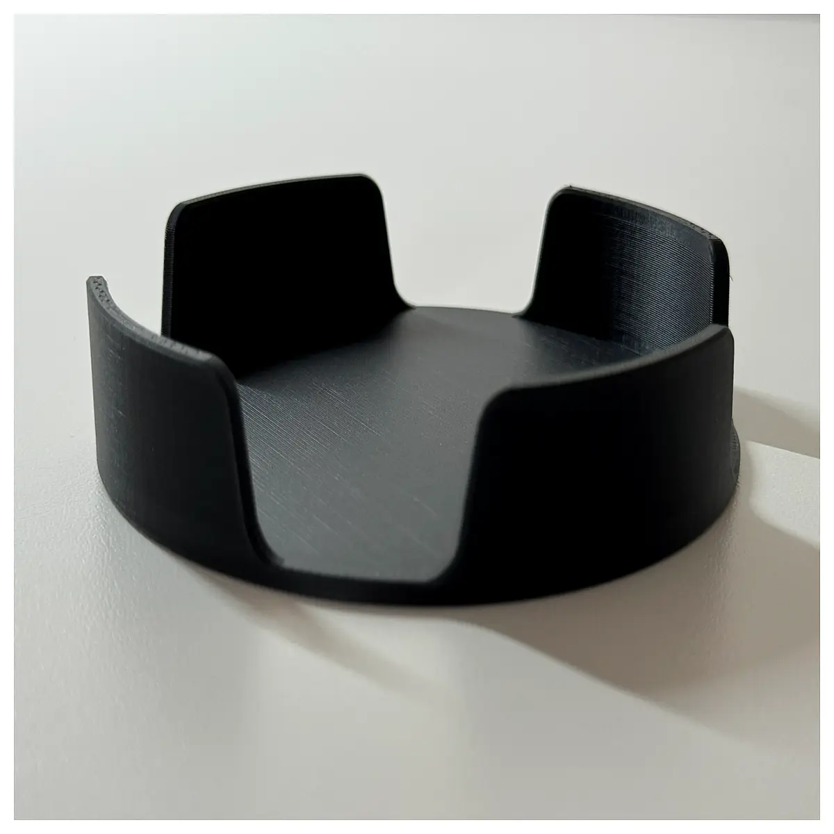 modern coaster holder organizer for coffee table non slip drink mat rack storage