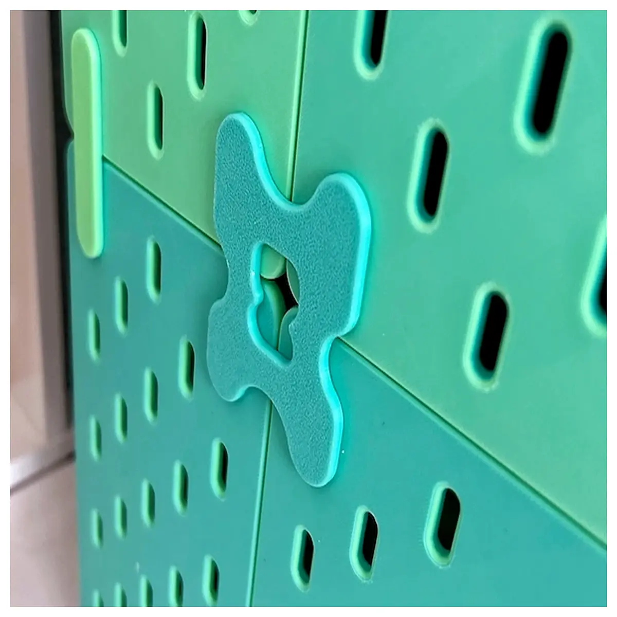 skadis pegboard corner brackets metal mounting hardware for wall panel organization system accessories