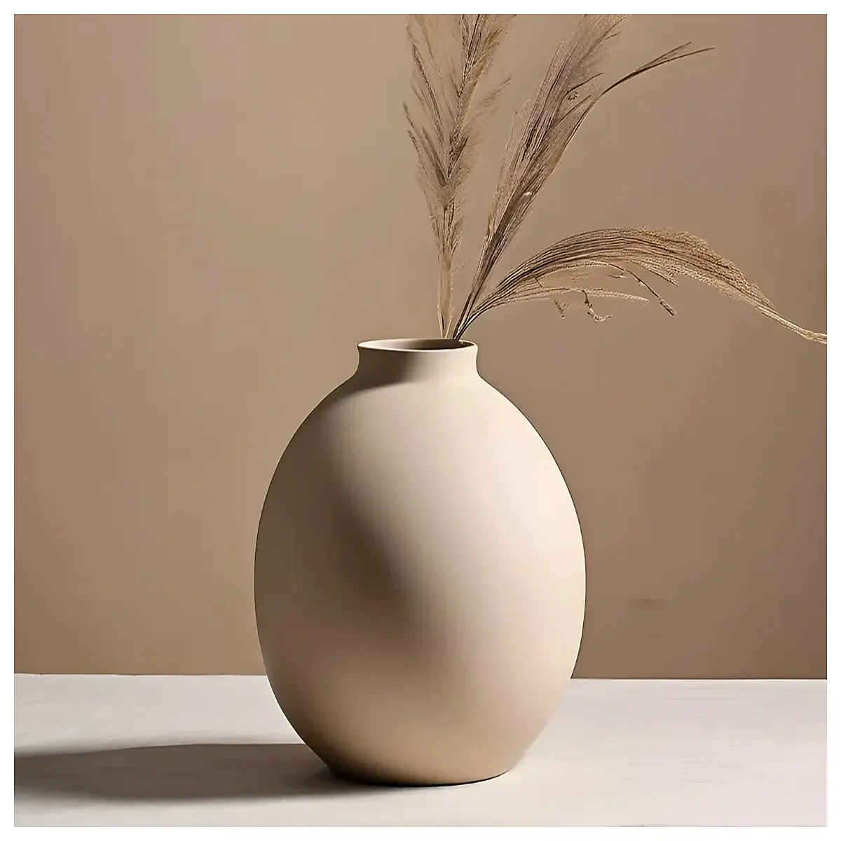 Round Vase Decorative Flower Bottle Home Decor Geometric Vase Creative Arrangement Floral Decoration Ideal for Living Room Bedroom