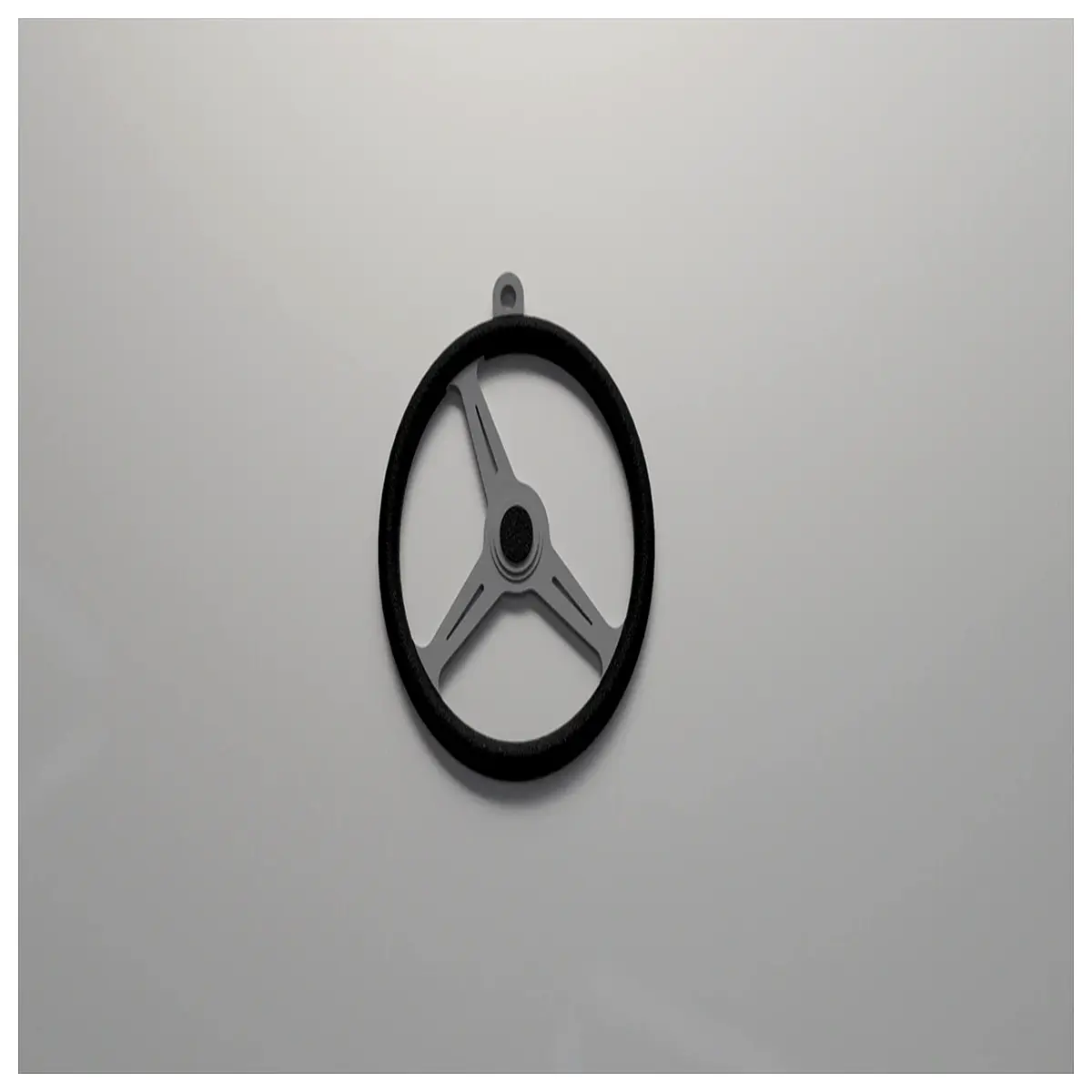 cute steering wheel keychain for car keys leather auto key fob holder with ring stylish vehicle accessory gift