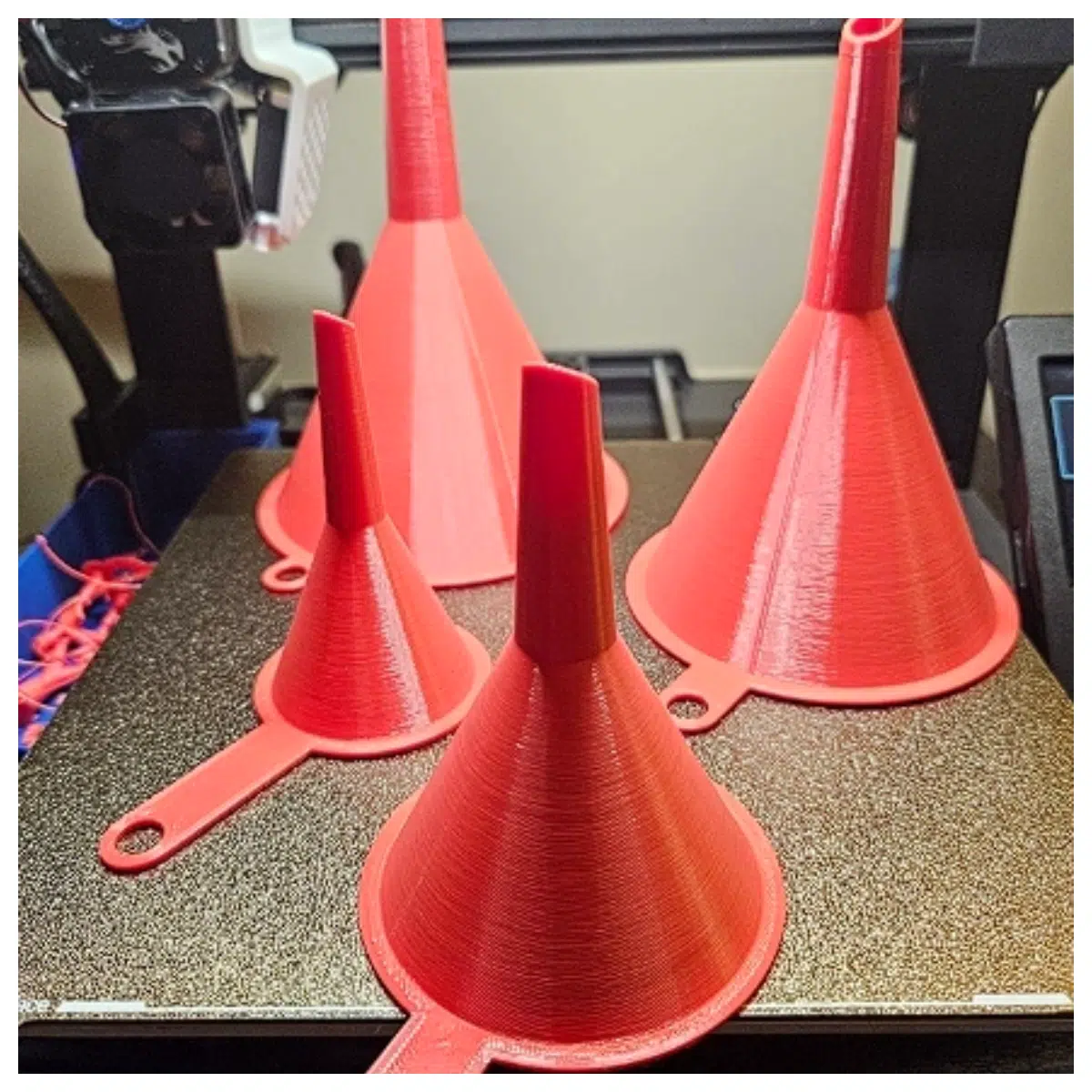 Quick Print Funnel XS Small Medium Large Funnel Measuring Cup Dropper Kitchen Baking Supplies
