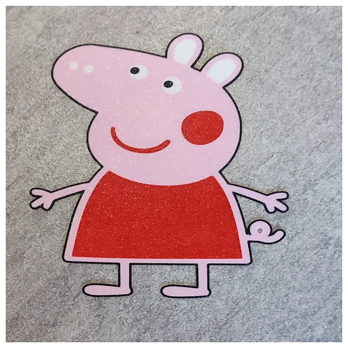 Pippi Pig Painting Wall Art Decor Kids Room Poster Cartoon Print Wall Hanging Children s Gift Birthday Gift Pippi Pig
