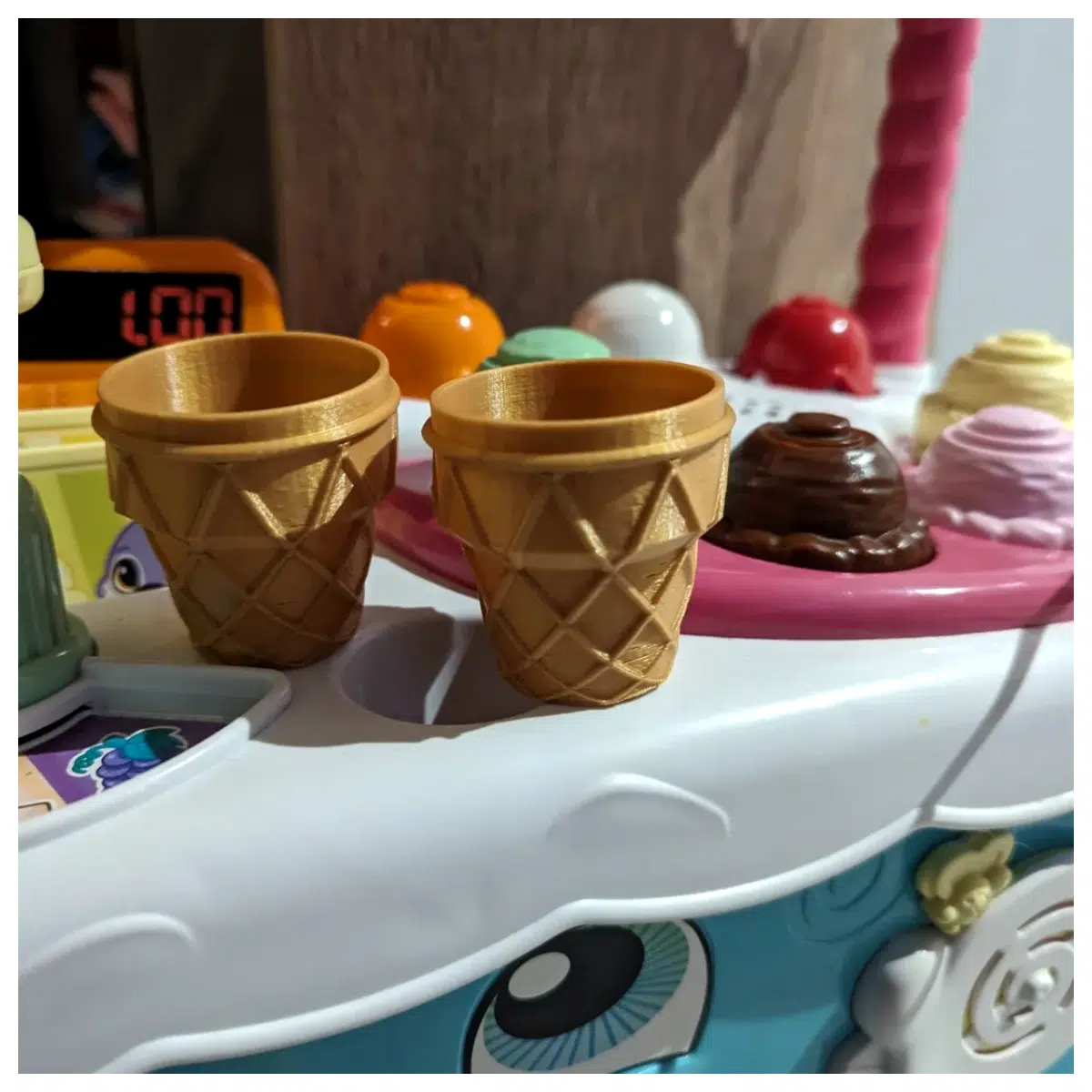Tippy Ice Cream Cone Replacements Cone Shell Repair Ice Cream Accessories Replacement Parts Fixer