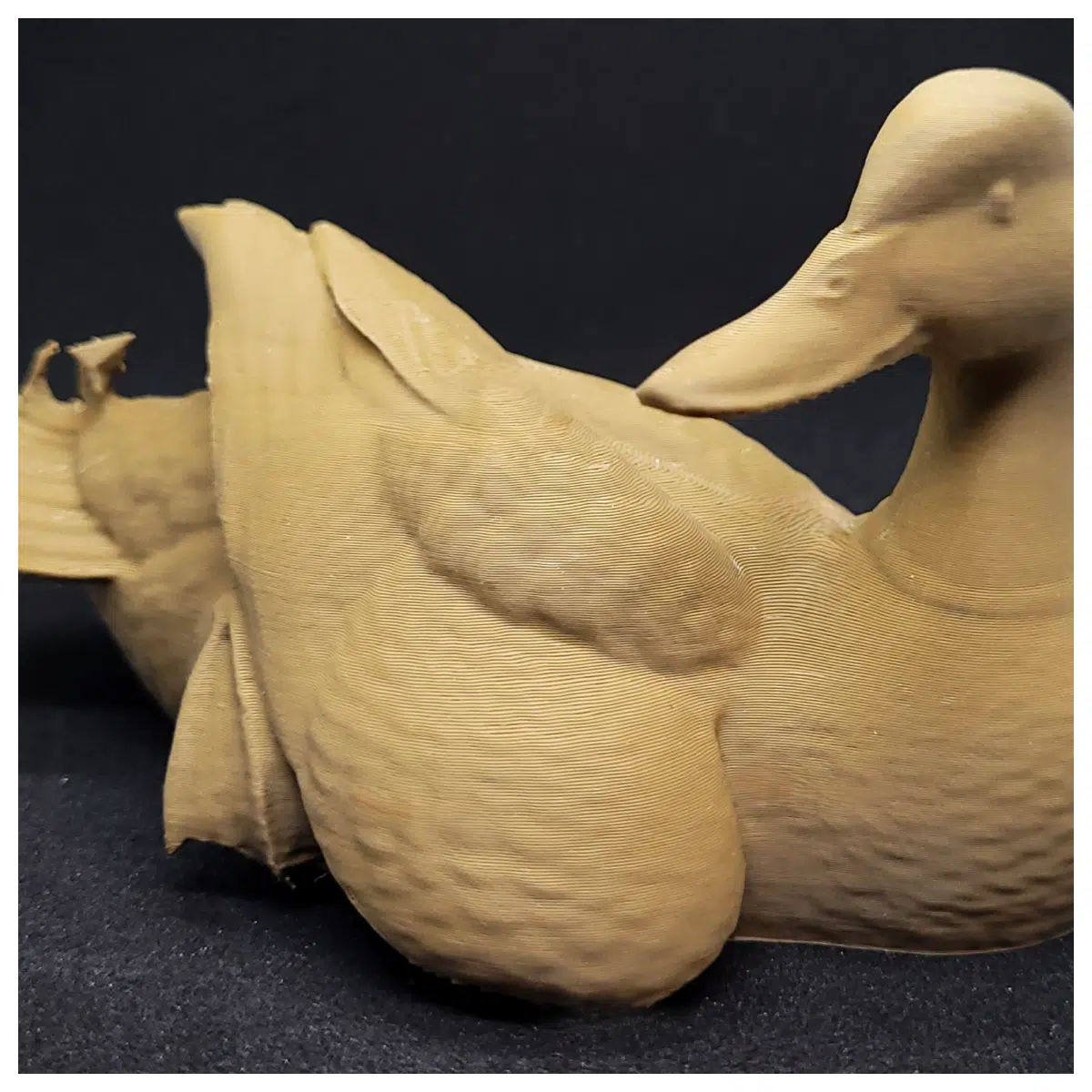 Male Duck Sculpture Decor Duck Garden Statue Outdoor Landscape Ornament Yard Sculpture Duck Decoration