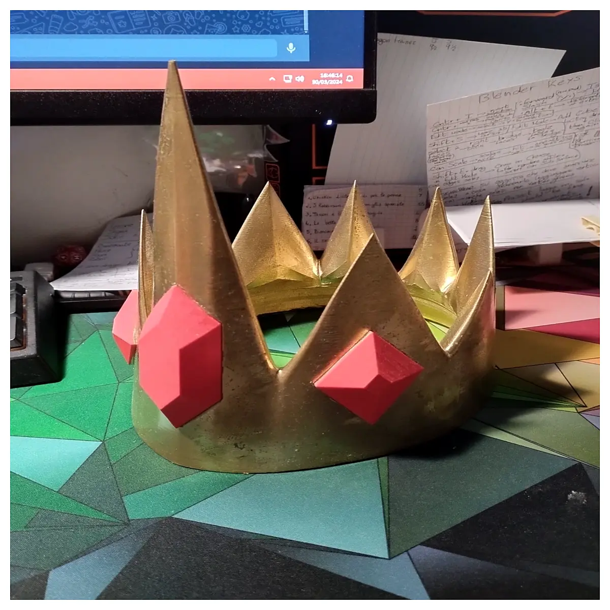 Ice King Crown V2 Headpiece Kids Birthday Party Decoration Festive Gift Ice Snow Theme Accessories Toy
