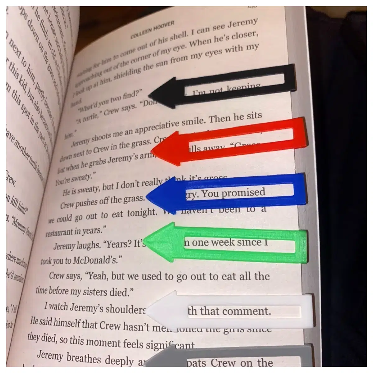 Arrow Bookmark Creative Bookmark Fun Bookmark Student Bookmark Gift Memorial Paper Bookmark Arrow Design Writing Accessories