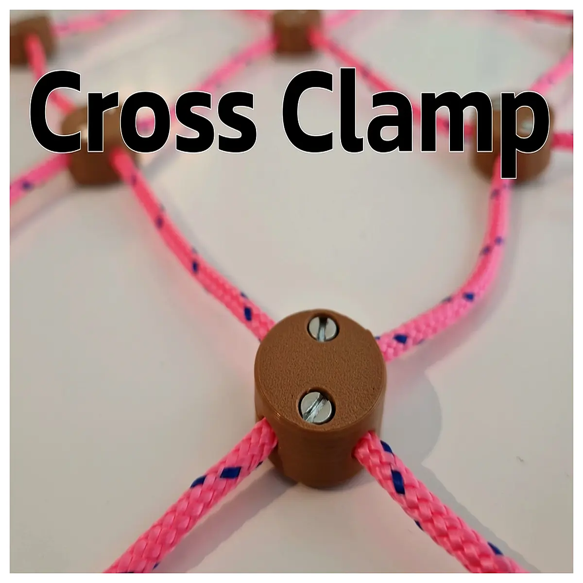 Cross Clamp Rope Structure Tool Hanging System Suspension Connectors Assembly Accessories Quick Build