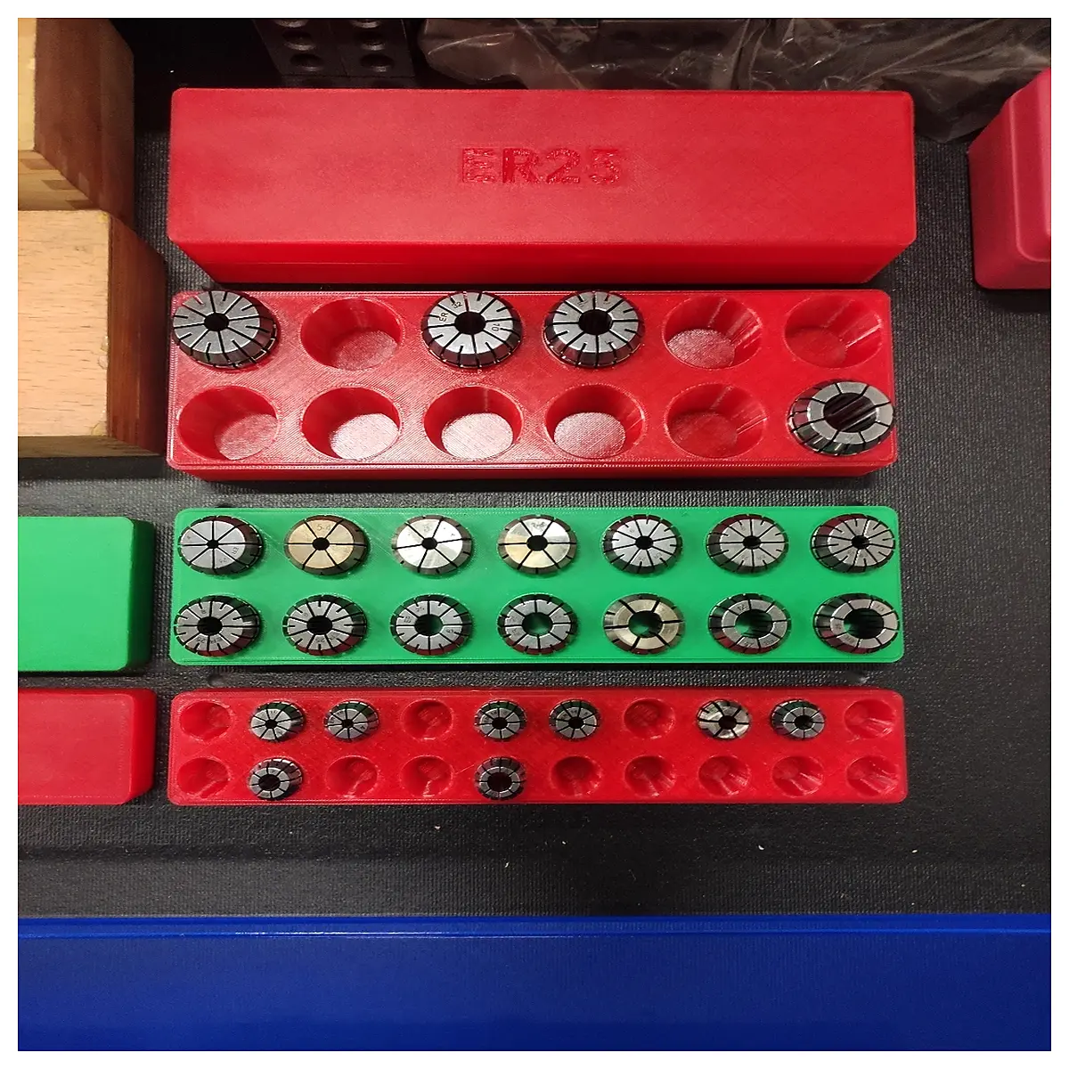 ER16 Collet Holder Storage Unit Collet Accessories Welding Tools Electronic Components Electronic Devices Repair Parts