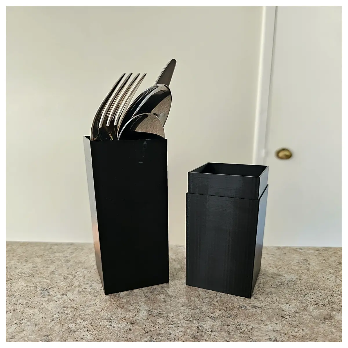 stainless steel cutlery organizer drawer insert tray holder for kitchen cabinet storage