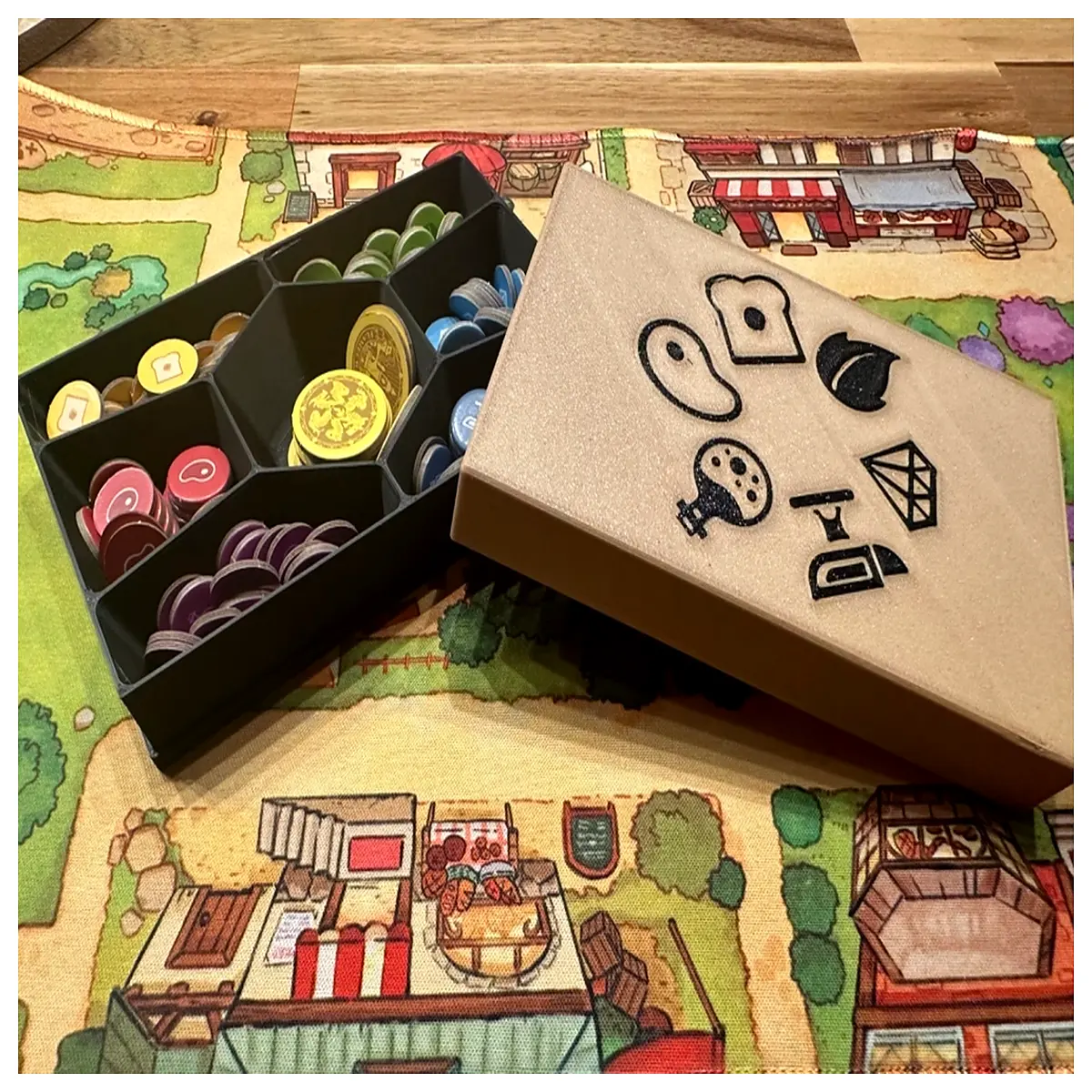 Flame Crafting Trays Box Ceramic Accessory Art Piece Packaging Gift Box Kiln Craft Supplies Ceramic Tray Container