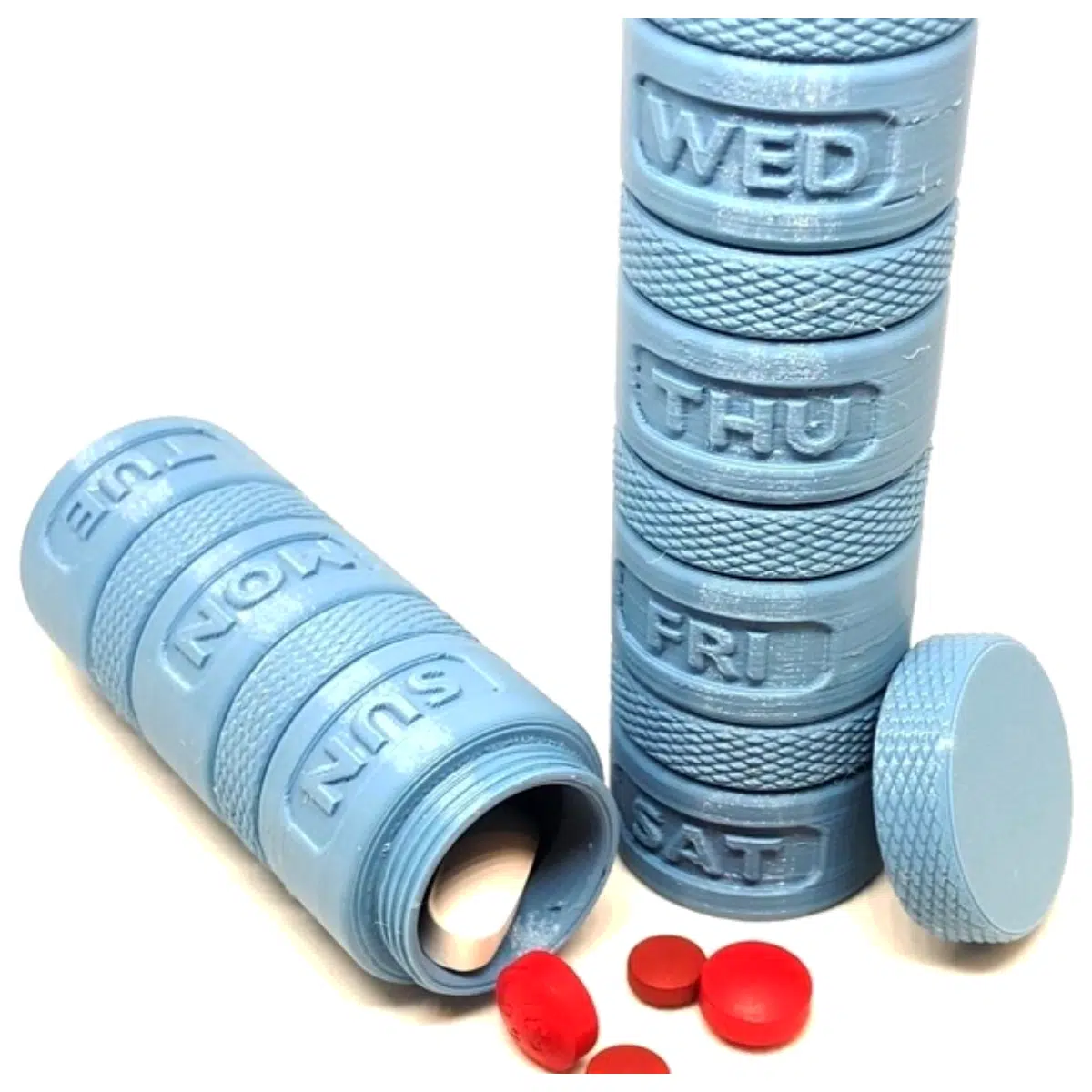 Pill Organizer Box Splitter Dosage Dispenser Child Adult Medication Management Easy Use Pill Case Capsule Box