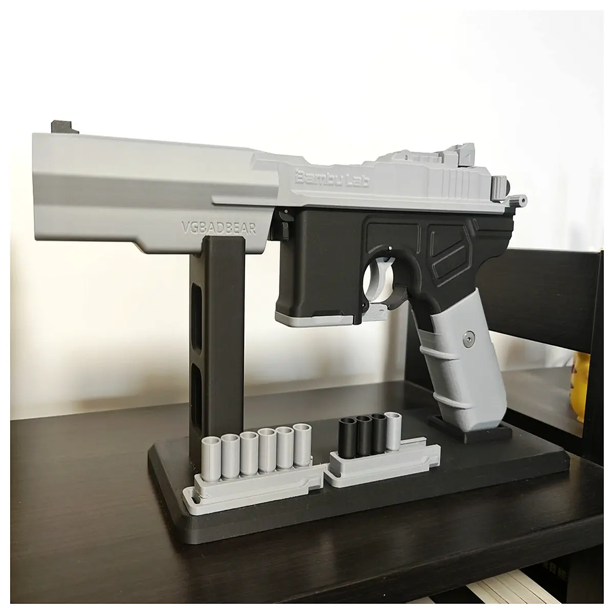 MT 9 Shooter Display Stand Model Display Set Tactical Game Props Exhibition Booth Model