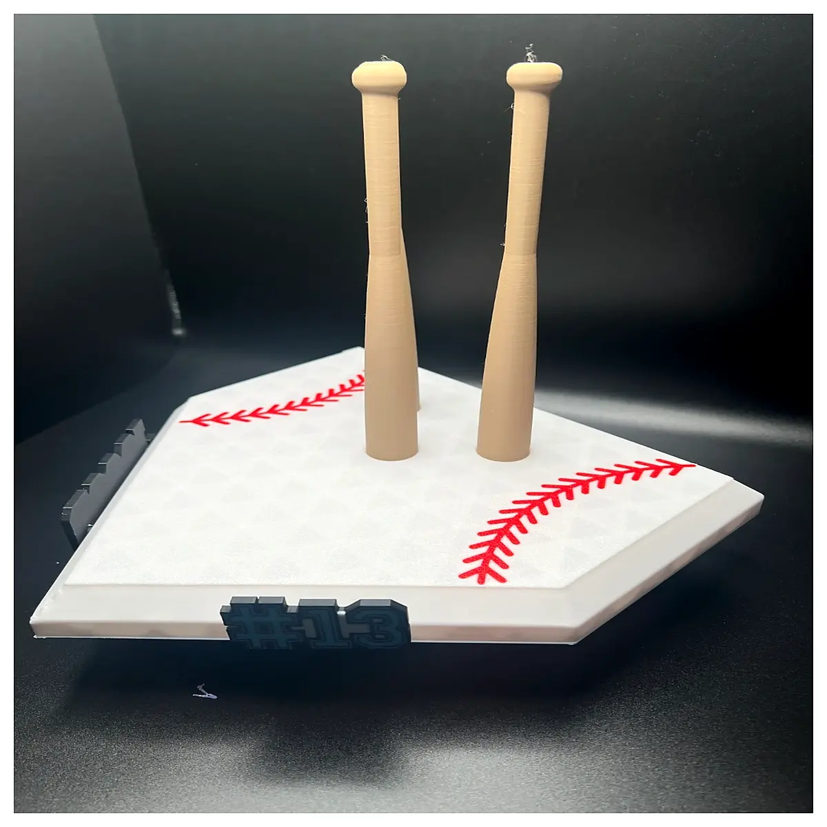 Baseball Ring Display Stand Showcase Your Ring Sports Trophy Holder Collectible Display Case for Baseball Fans