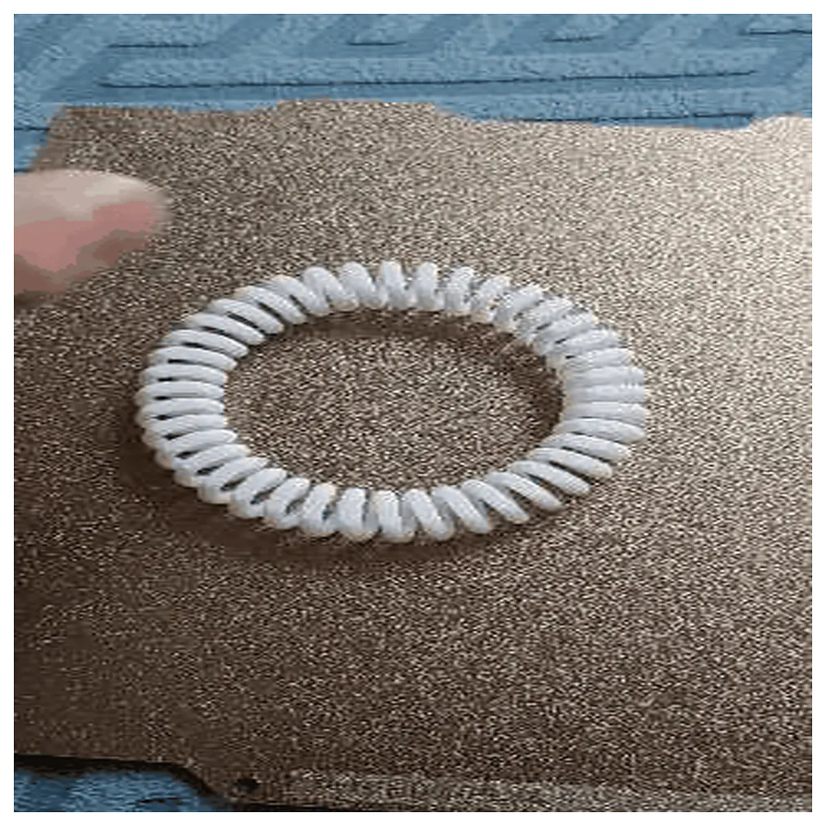 elastic hair ties bracelets for women stretchy bangle hair elastics no crease ponytail holders silicone rubber bands jewelry